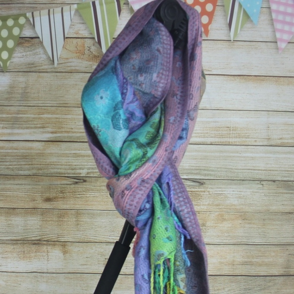 Multi Colored Scarf - image 5